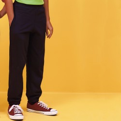 Plain Kids cuffed sweatpants Awd Is 280 GSM